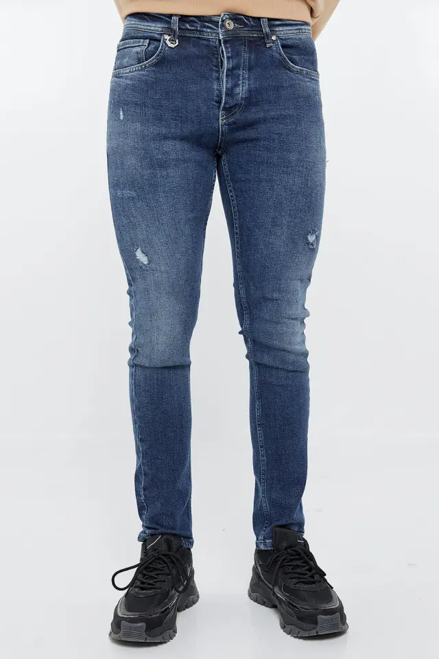 Παντελόνι Jean Slim Fit Μπλέ