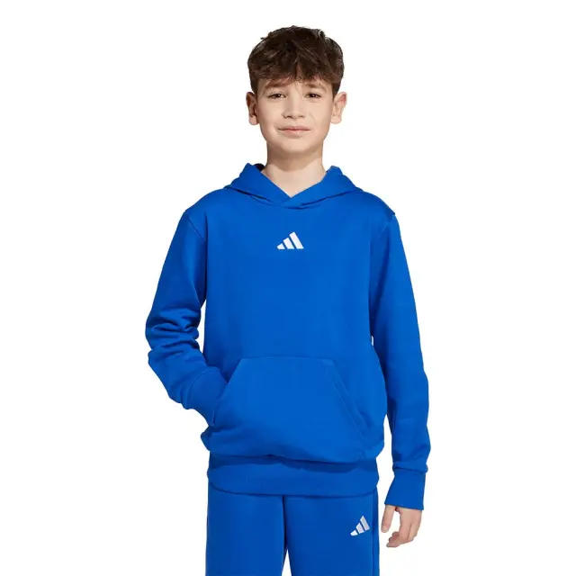 adidas Sportswear Unisex Kids Small Logo Fleece 225 Hoodie Μπλε JV9994 (adidas Sportswear)