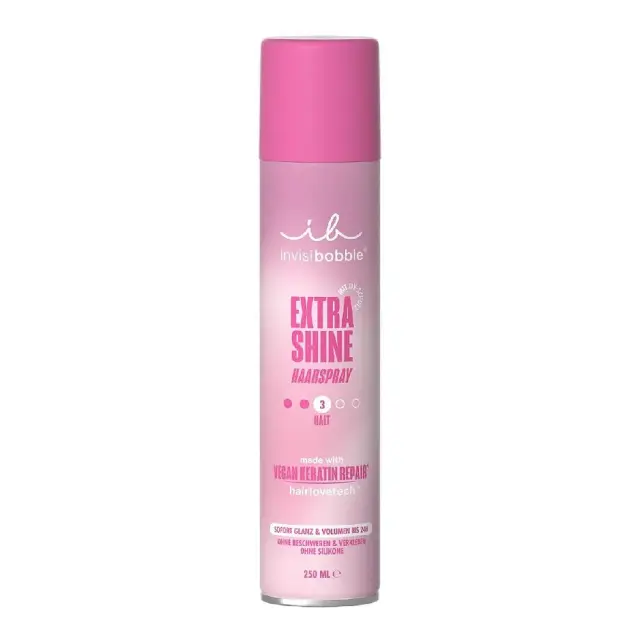 Invisibobble | Extra Shine Hairspray Σπρέι Μαλλιών για Λάμψη | 250ml