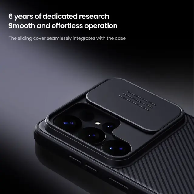 Nillkin CamShield PRO Hard Case for Samsung Galaxy S26 Ultra Black 3