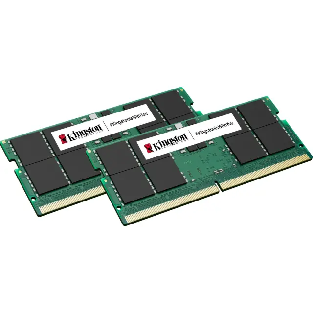 Kingston SO-DIMM 32 GB DDR5-5600 (green, KVR56S46BD8-32, ValueRAM)