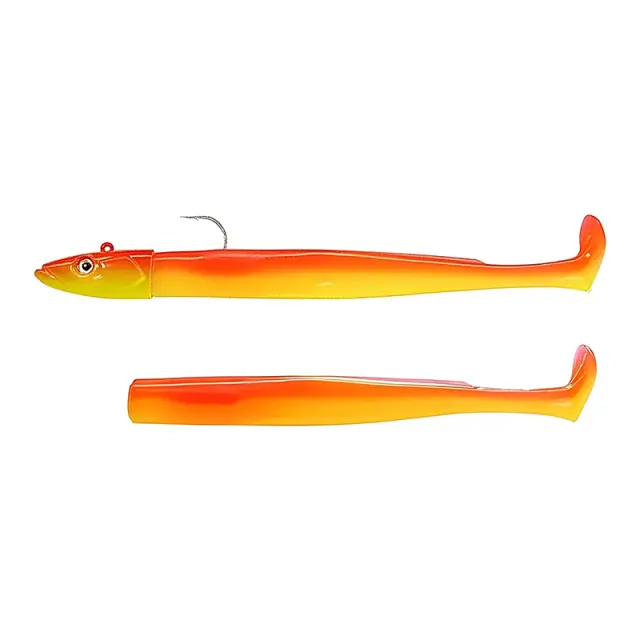Σιλικονούχο Χέλι Fiiish Crazy Paddle Tail No4 Combo CPT6021 XDeep - 55gr Mango Juice