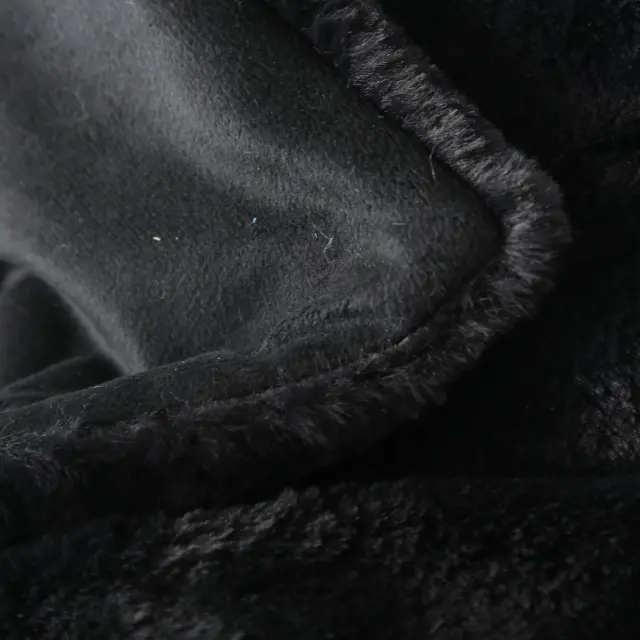 Κουβέρτα Διακοσμητική Μαύρο 100% Polyester 200x150cm 3