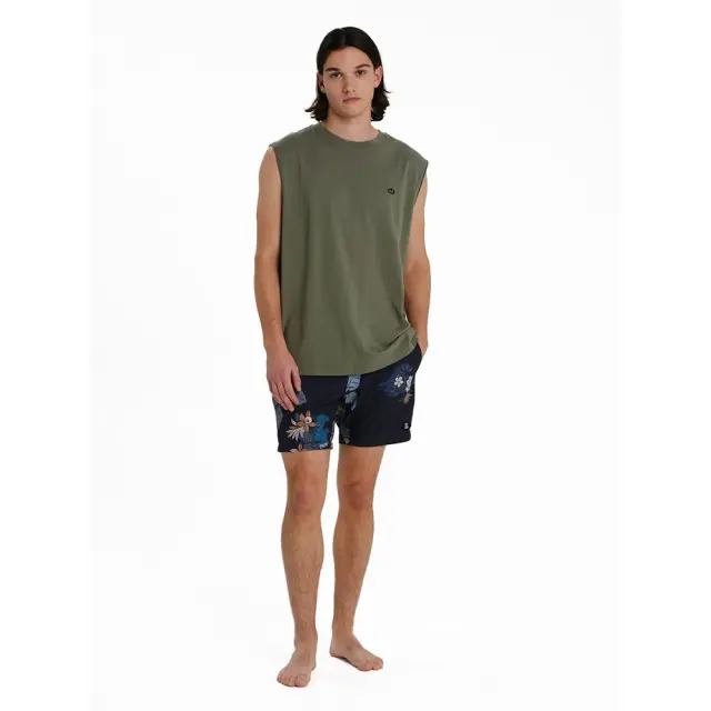 Emerson Men's Tank Top (261.EM37.125-OLIVE GREEN) - Πράσινιο 2