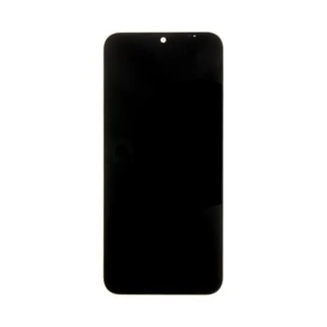 LCD display + Touch Unit + Front Cover Samsung A146 Galaxy A14 5G Black (Service Pack)