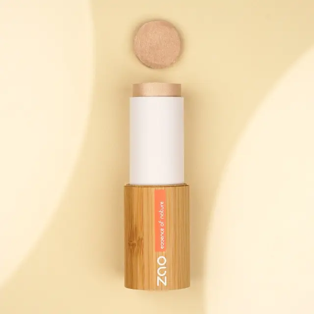 Zao Organic Shine-Up Stick 315 - Βιολογικό κρεμώδες highlighter σε stick 2