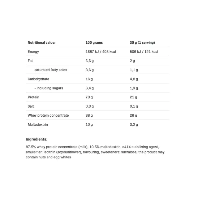 ALLNUTRITION Whey Protein Tiramisu, 908 g 2