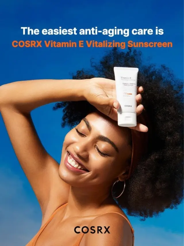 COSRX Vitamin E Vitalizing Sunscreen SPF 50++++ - Αντιηλιακό με υψηλή αντιοξειδωτική προστασία 3