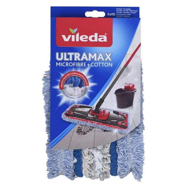 Vileda Mop Refill UltraMax Micro - Cotton 141626