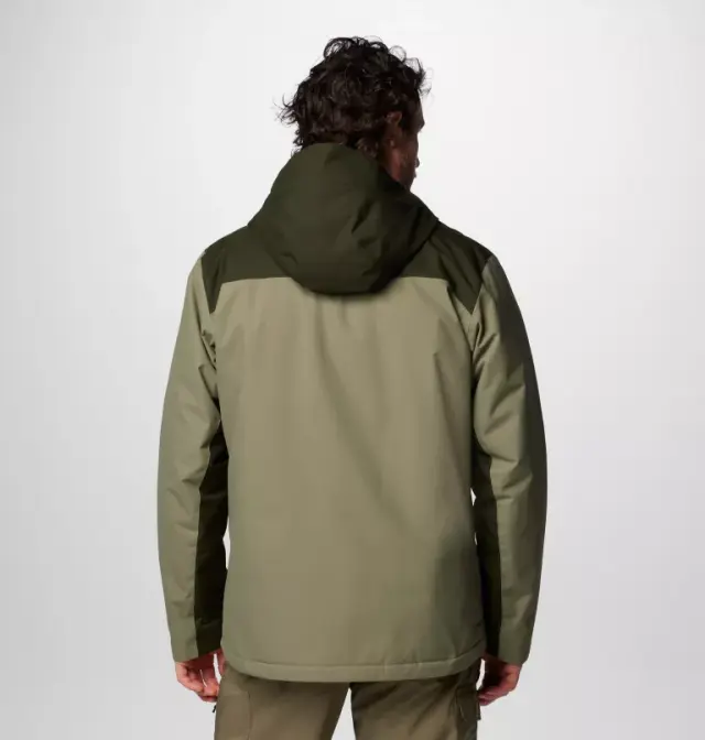 Αδιάβροχο Μπουφάν Columbia Ανδρικό Tipton Peak™ III Insul. Jacket Stone Green/Greenscape - 2089594-397 2