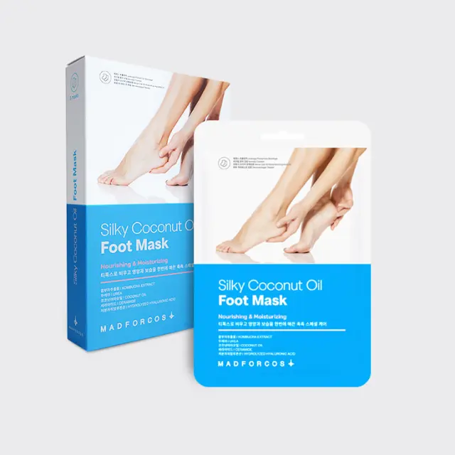 MADFORCOS Silky Coconut Oil Foot Mask.
