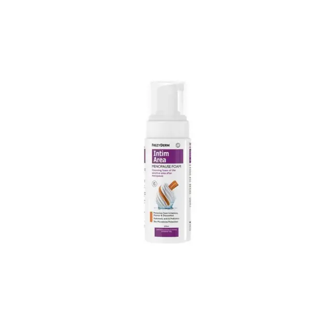 Frezyderm Intim Area Menopause Foam Ph7.0 Αφρός Καθαρισμού Ευαίσθητης Περιοχής Ερεθισμούς & Ξηρότητα 200ml
