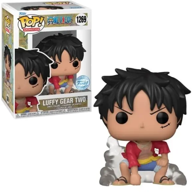 Funko Pop! Animation: One Piece - Luffy Gear Two* (Special Edition) #1269 Vinyl Figure