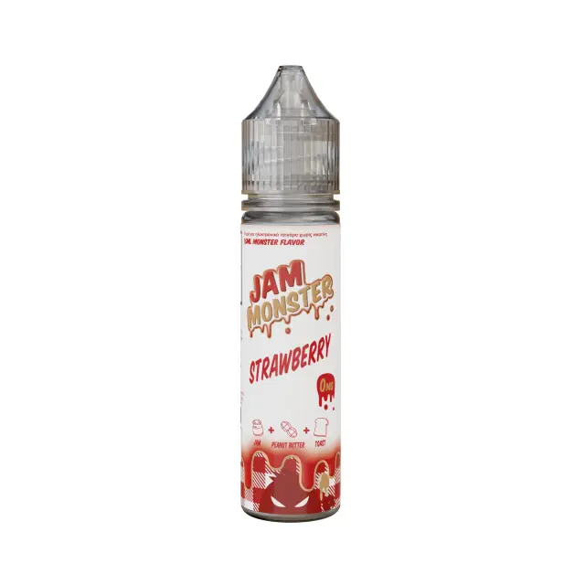 PB & Jam Strawberry 15ml (60ml) - Monster Vape Flavorshots
