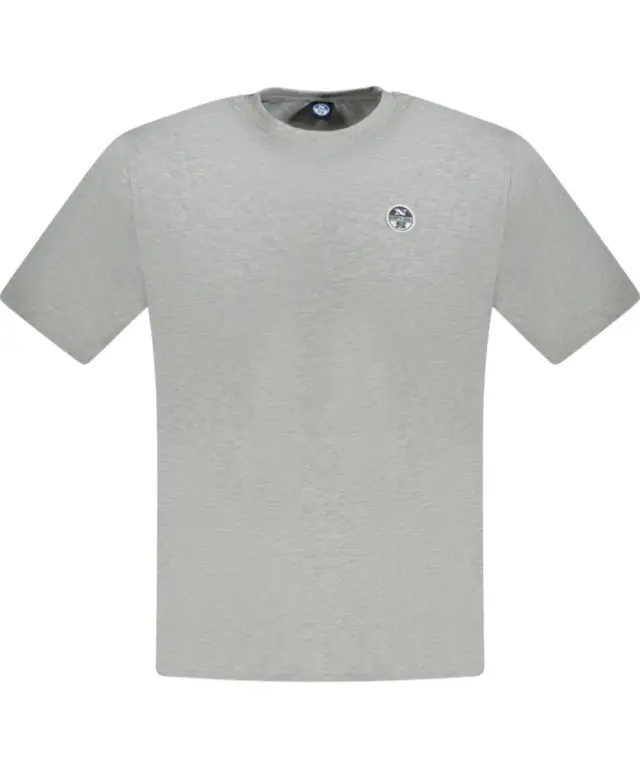 North Sails- Ανδρικό Κοντομάνικο Basic T-Shirt 996016-000-0926 Γκρι - L