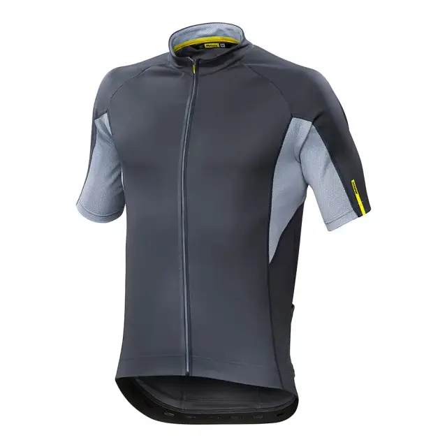 ΜΠΛΟΥΖΑ MAVIC AKSIUM 016 ΚΟΝΤΟ ΜΑΝΙΚΙ - ΓΚΡΙ - MEDIUM