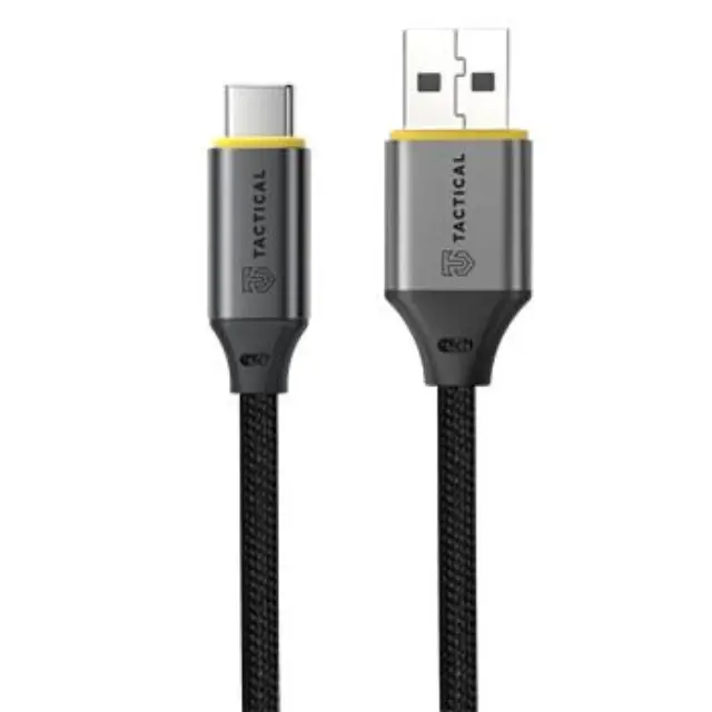 Tactical Fast Rope Aramid 2.0 Cable USB-A/USB-C 0.3m