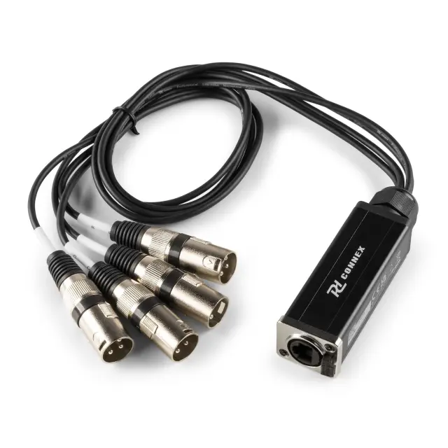 PD CONNEX CX190 ΑΝΤΑΠΤΟΡΑΣ RJ45 ΣΕ 4X XLR ΑΡΣ