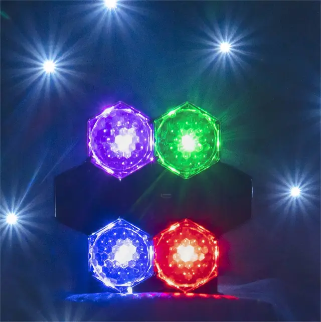 FXLAB 4-Way LED Light Effect with Bluetooth Speaker (G017KB) 3