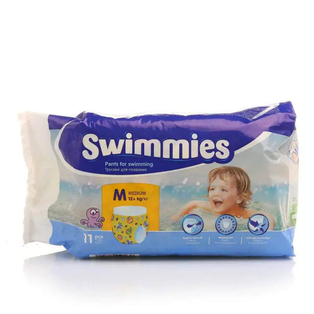 Βρακάκια πισίνας Swimmies Medium Νο 3 (12kg+) x 11 TEM 3
