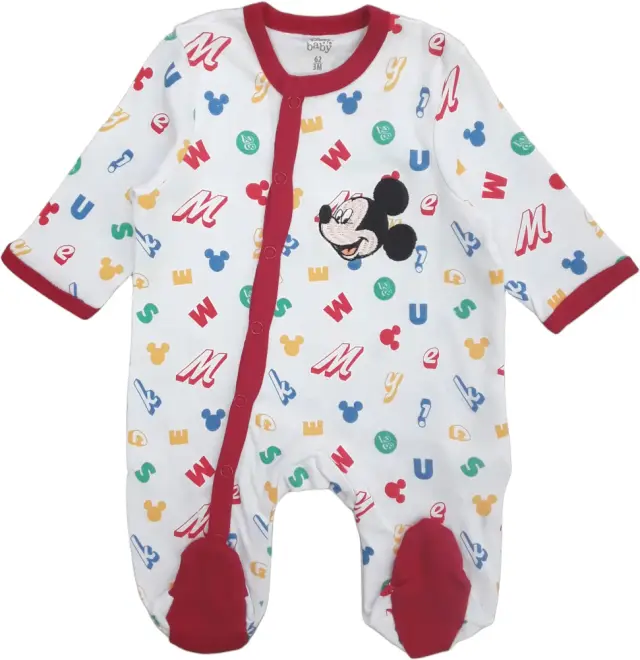 Φορμάκι Μακρυμάνικο Baby Mickey Blue 8030275 - 12 M (80cm)