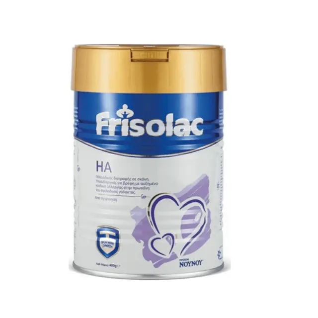 Frisolac HA No1 0-6m Υποαλλεργικό Βρεφικό Γάλα σε Σκόνη απο την Γέννηση εως τον 6ο Μήνα, 400gr