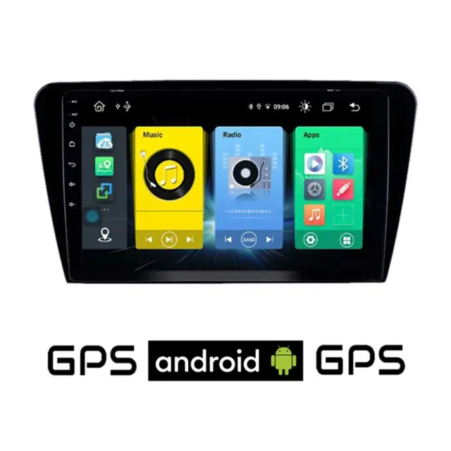 Οθόνη αυτοκινήτου Skoda Octavia 7 10″ αφής + Δώρο κάμερα οπισθοπορείας