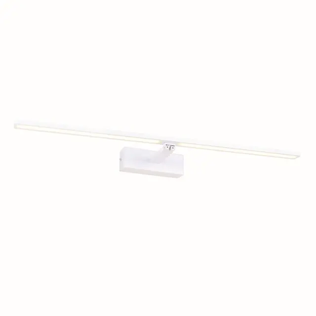 PALMA-ΦΩΤΙΣΤΙΚΟ ΕΠΙΤΟΙΧΟ ΛΕΥΚΟ ΜΕΤΑΛΛΙΚΟ LED 12W 3000K 780LM IP44 66,5X14,5X5CM / PN15LEDW67WH