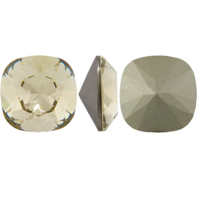 Swarovski 4470 Cushion Square Greige 10mm - 1τεμ
