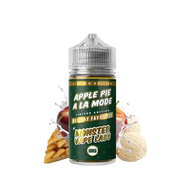 Apple Pie A La Mode 30ml (120ml) - Monster Vape Flavorshots