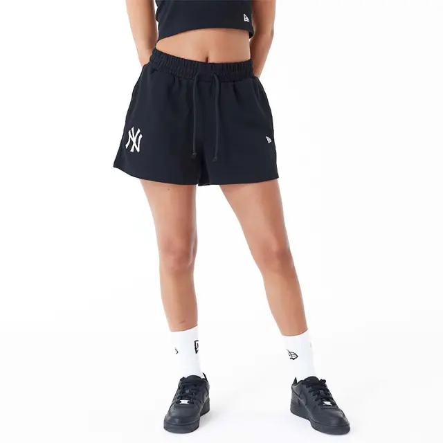 New Era Women's MLB Lifestyle New York Yankees Shorts Μαύρο 60435308 (New Era)