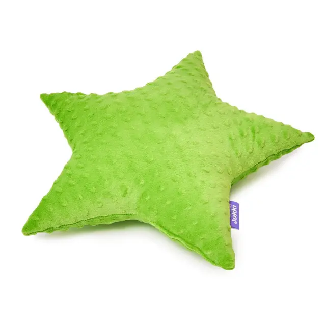Μαξιλαρι Διακοσμητικό 40x40cm Minky Lime Star 5907534753226 2