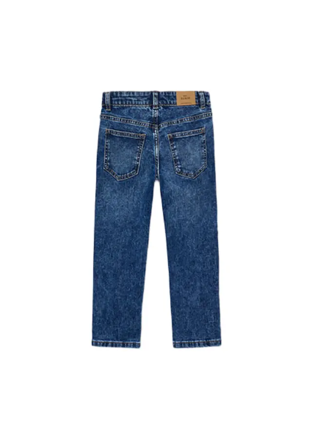 Mayoral παιδικό τζιν παντελόνι για αγόρι regular fit 16-00540-1 2