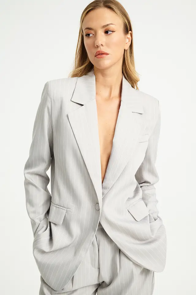Ριγέ Σακάκι RAYNA BLAZER - XS