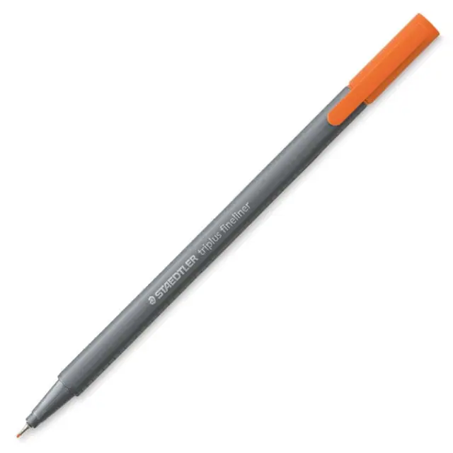 Μαρκαδόροι Staedtler Triplus Fineliner - 4 Orange