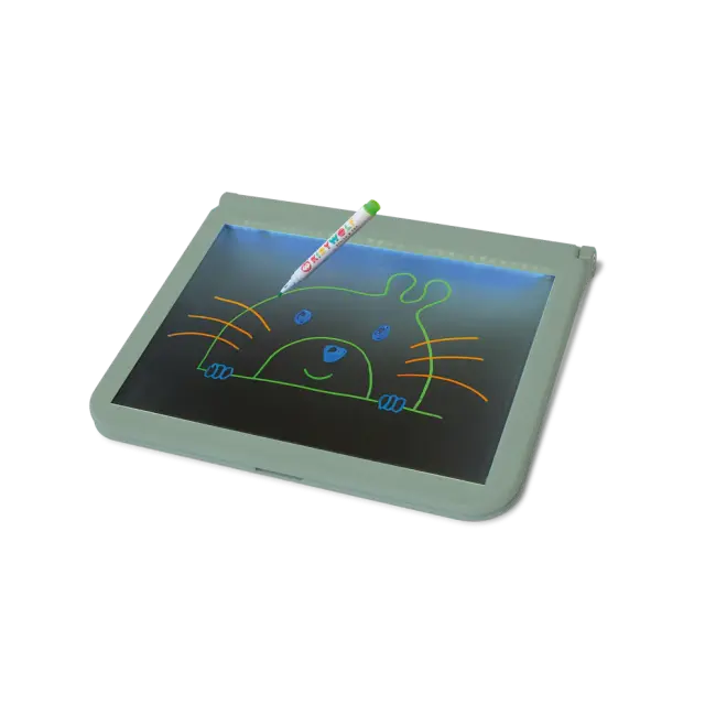 KIDYWOLF Επαναφορτιζόμενο Tablet Ζωγραφικής 2 όψεων με οθόνη LΕD & μαυροπίνακα (5+ ετών) 180620 2