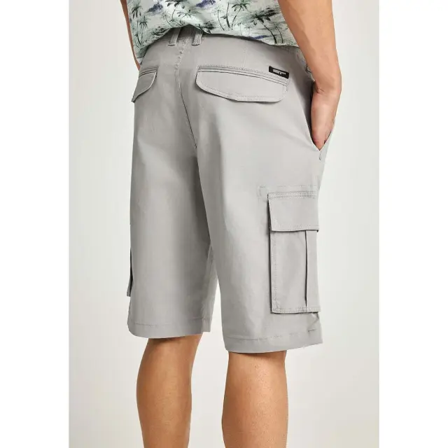 Funky Buddha Men's Shorts Cargo Grey FBM013-002-03 - 40 3