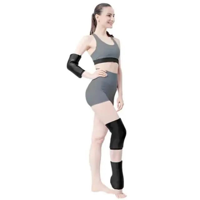 Anatomic Help Cool Gel Επίθεμα Αγκώνα–Γονάτου–Καρπού 1981 Μαύρο Large (40,6-45,7cm)