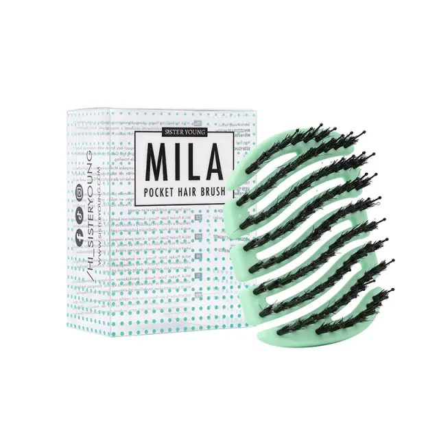 Sister Young Mila Pocket BV Επαγγελματική Βούρτσα Fresh Mint