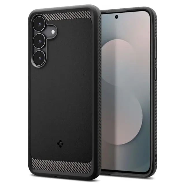 Θήκη Soft TPU Spigen Samsung Galaxy S25 FE 5G Rugged Armor Μαύρο N70340