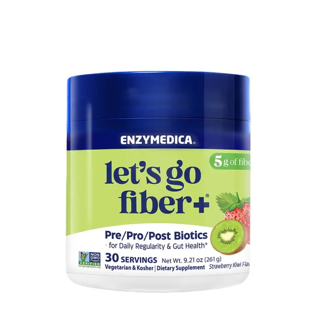 Enzymedica Let’s Go Fiber+ Strawberry Kiwi