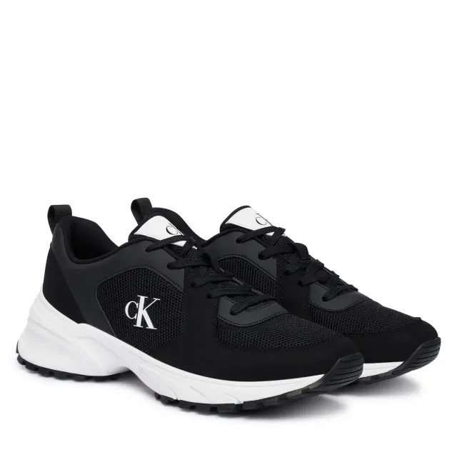 Ανδρικά Sneakers Calvin Klein HM0HM02448-BEH Μαύρα Μαύρο - 41 2