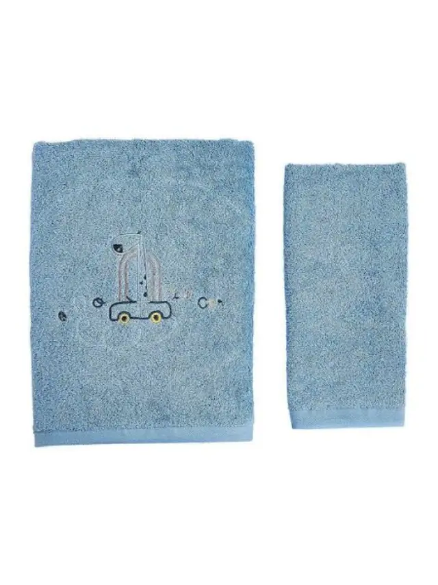 Ο Κόσμος Του Μωρού Σετ Πετσέτες 2Τ. Giraffe Blue 50262