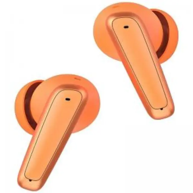 True Wireless Ακουστικά Bluetooth Blavec BW-07 Live ANC με Οθόνη LCD Πορτοκαλί N71618 3
