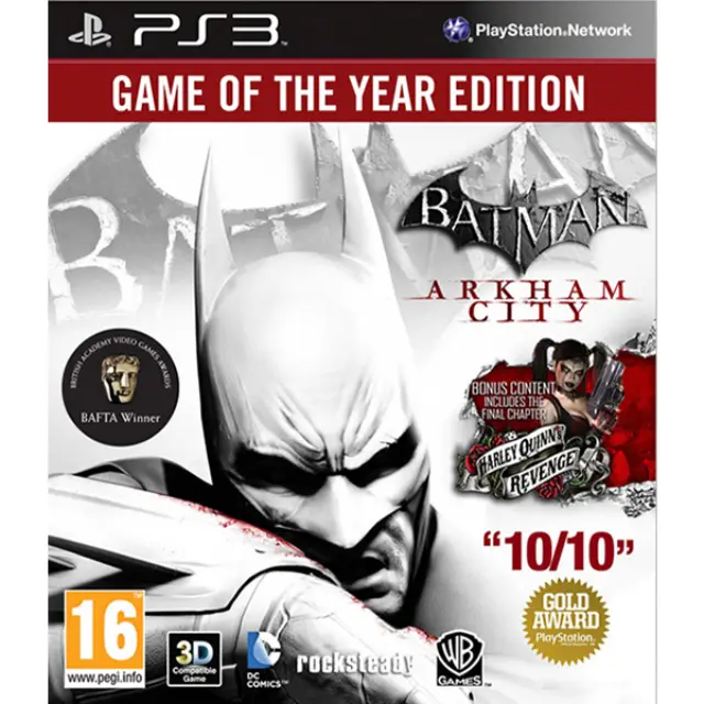 Batman: Arkham City Game of the Year Edition (PS3) USED
