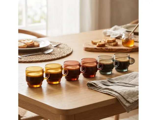 Σετ Φλυτζάνια Espresso Rio με χωρητικότητα 90ml - 6 τεμάχια 1618505