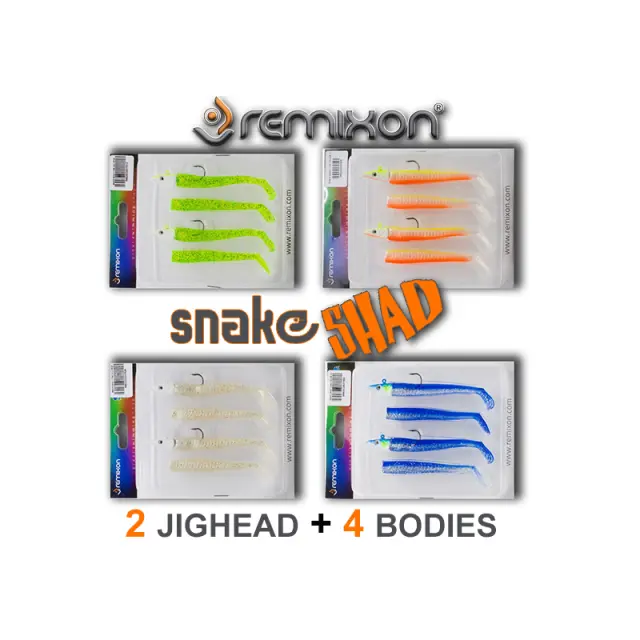 ΣΙΛΙΚΟΝΟΥΧΟ ΧΕΛΙ Remixon Snake shad #10 2