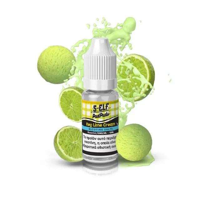 S-Elf Juice Salts Pud Puds Keylime Cream 10ml - 10mg