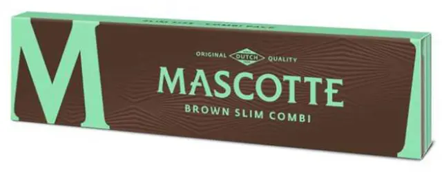 Χαρτάκια Mascotte Original Brown King Size με Τζιβάνα - 34φ.