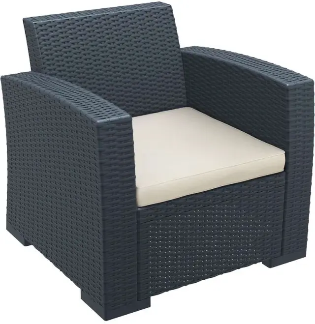 Μαξιλάρι MONACO Εκρού Polyester 58x58x7cm 2